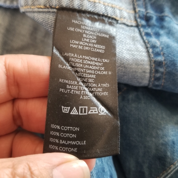 Anthropologie | Pilcro Pleated Basque-Waist Denim Skirt - Picture 7 of 9